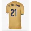 Herren Fußballbekleidung Barcelona Frenkie de Jong #21 Auswärtstrikot 2022-23 Kurzarm